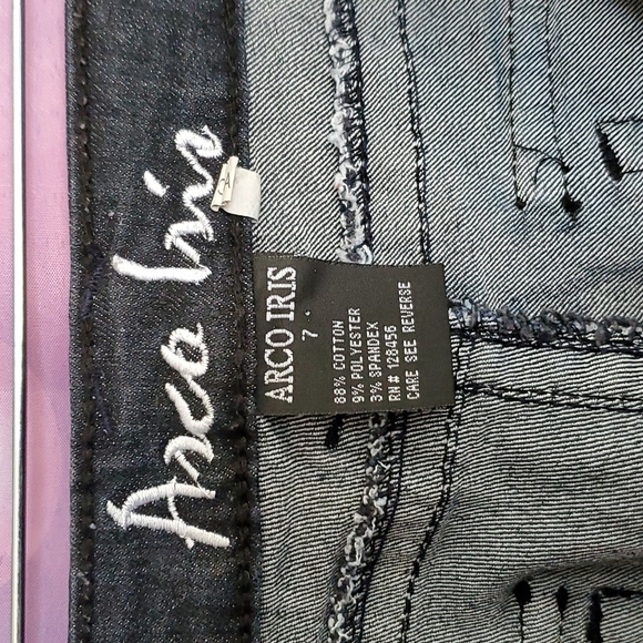 Arco IRIS women's stretch flip pocket jeans size 7 - Picture 4 of 4
